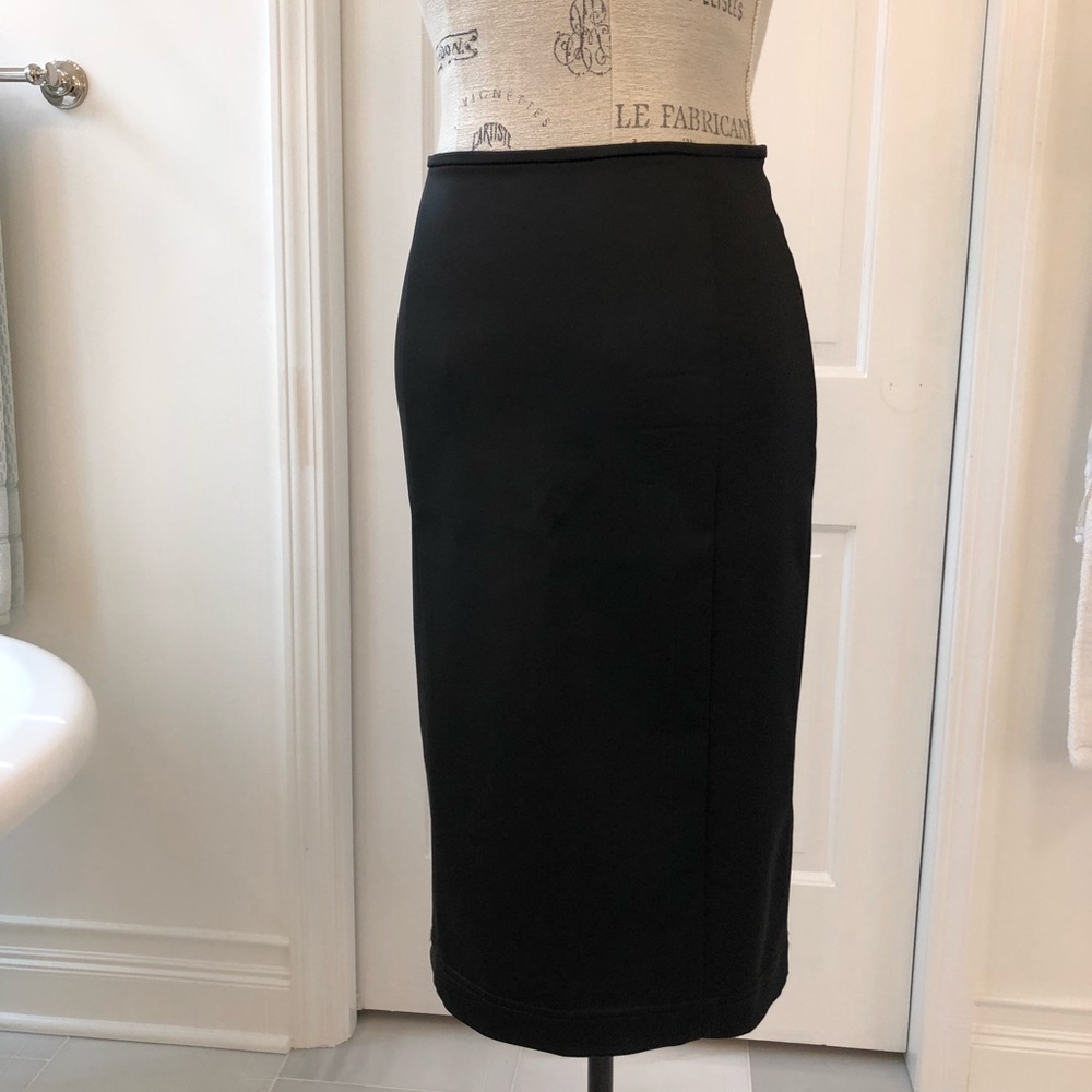 Tadashi Black Pencil Skirt